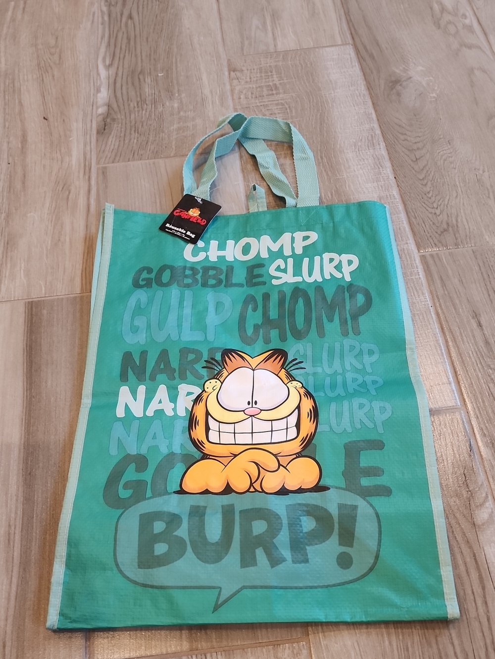 NWT Garfield Reusable Tote Bag